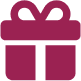 Icon eines Geschenk in Bordeaux